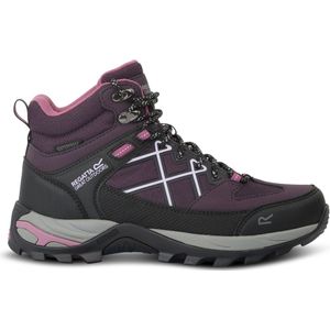 Regatta - Samaris II - Wandellaarzen - Donker Pruim Paars - Synthetisch Materiaal