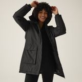 Regatta - Voltera - Damesjas - Zwart - Waterdicht, Ademend, Thermoguard Isolatie, Heated Technology