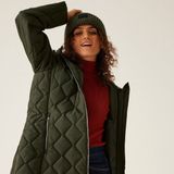 Regatta - Fritha III - Parka - Zwart - 100% Polyester, Waterafstotend, Thermoguard Isolatie