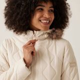 Fritha III - Damesjack - Zwart - 100% Polyester - Waterafstotend