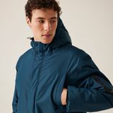 Volter - Heated Herenjack - Waterdicht - Geborsteld Polyester - Met Capuchon