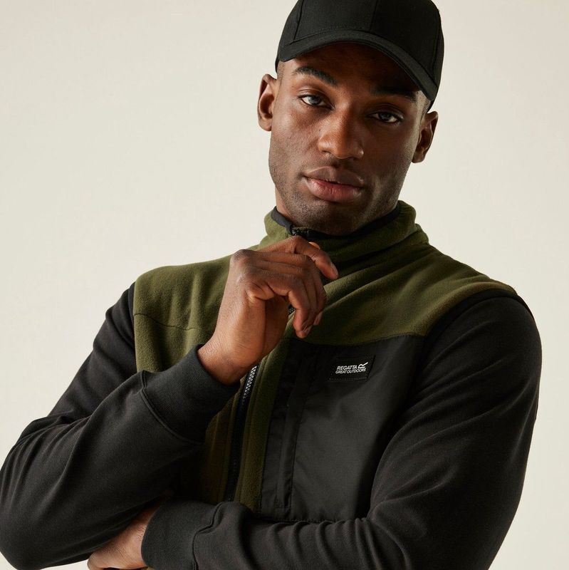 Frankie - Wandelbodywarmer - Heren - Fleece - Casual Ontwerp