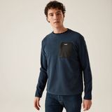 Frankie Crew - Sweater - Blauw - Gerecycled Polyester Microfleece