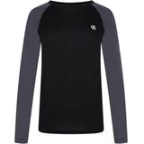 Skitop - Dames - Zwart - Polyester - Lange Mouwen