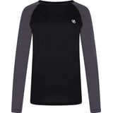 Skitop - Dames - Zwart - Polyester - Lange Mouwen