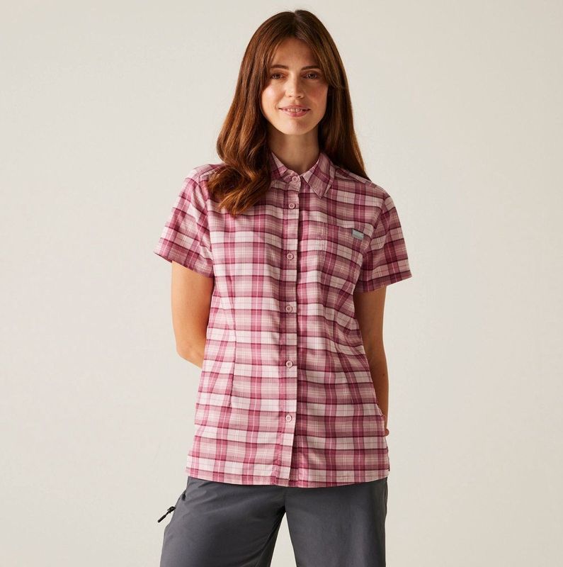 Begarno - Dames T-shirt - Korte Mouwen - Zwart - Polyester Mix - UV-bescherming