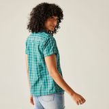 Mindano VIII - Dames T-shirt - Korte Mouwen - Zwart - 90% Polyester/10% Viscose