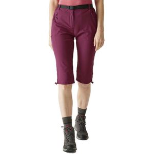 Regatta - Xert Stretch Capri-broek - Dames - Lichtgrijs - Waterafstotend - Ultralicht