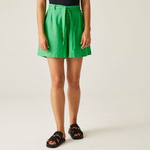 Regatta - Sabela II - Korte Broek - Katoen/Linnenmix - Strikceintuur