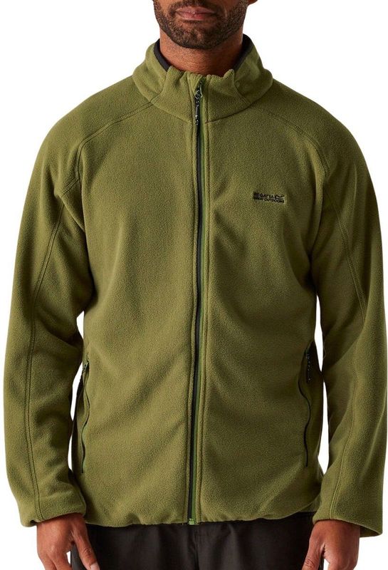 Regatta - Hadfield Fleece - Zwart - Polyester - Sportief Ontwerp