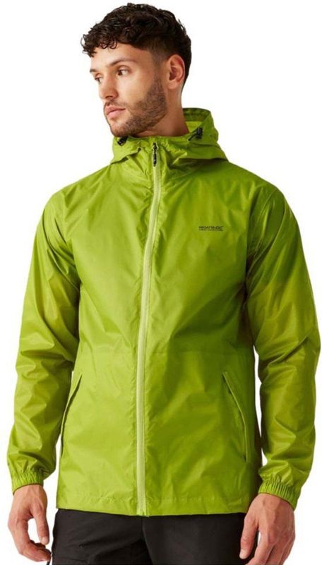 Regatta - Pack-It III - Regenjas - Blauw - Waterdicht - Ademend