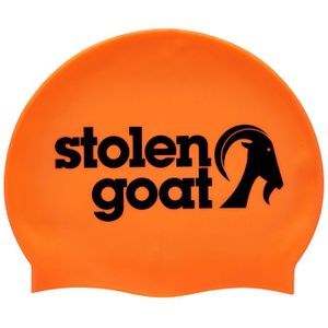 Orange Swimming Cap