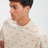 Ellesse Sanya T-shirt Met Korte Mouwen Beige L Man