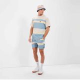 Ellesse Junos T-shirt Met Korte Mouwen Beige Blauw Man