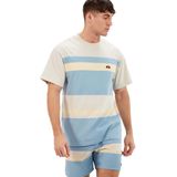 Ellesse Junos T-shirt Met Korte Mouwen Beige Blauw Man