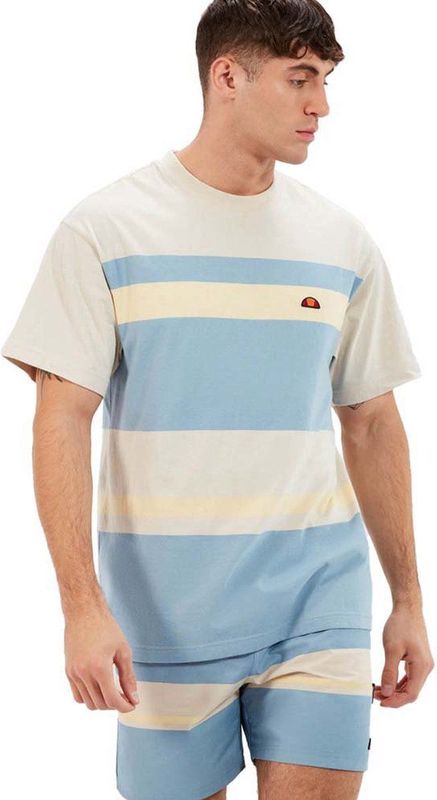 Ellesse Junos T-shirt Met Korte Mouwen Beige Blauw Man