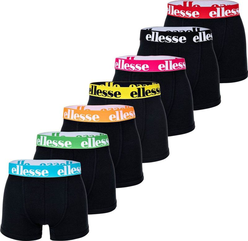 Ellesse - Boxershorts - Zwart - Set van 7