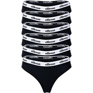 Ellesse - HILLAR - Strings - Zwart - 6-pack - Katoenen Stretch