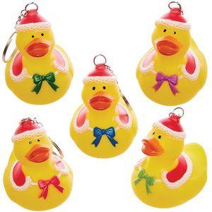 2 stuks cartoon eend sleutelhangers, metalen sleutelhangers, schattige sleutelhangers, grappige sleutelhangers, decoratieve sleutelhangers