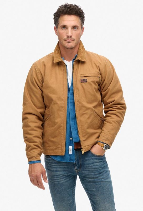 Superdry Surplus Ranch Jas Zwart Man
