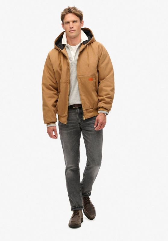 Superdry - Surplus-bomberjack met capuchon - Heren - Buitenjassen