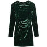 Superdry - Velvet Longsleeved Mini Jurk