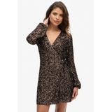 Superdry - Mini-wikkeljurk - Dames - Jurken