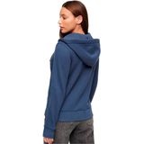 Superdry Essential Logo Sweatshirt Met Volledige Rits Blauw Vrouw