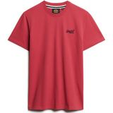 Superdry - Vintage Logo - T-shirt - Rood - 100% Biologisch Katoen