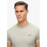 Superdry - Essential Logo T-shirt - Korte Mouwen - Zwart - 100% Biologisch Katoen