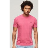Superdry Organic Cotton Vintage Texture T-Shirt Desert Rose Pink