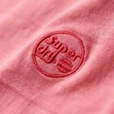 Superdry Organic Cotton Vintage Texture T-Shirt Desert Rose Pink
