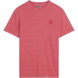 Superdry Organic Cotton Vintage Texture T-Shirt Desert Rose Pink