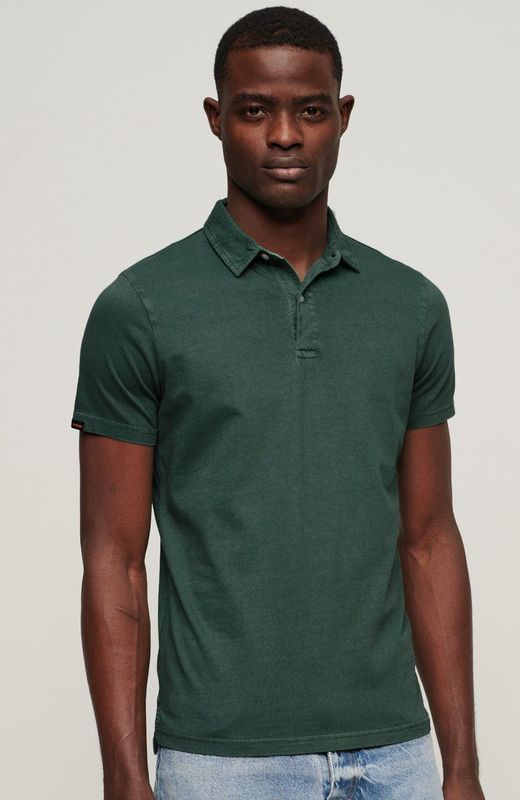 Superdry - Studios - Poloshirt - Groen - Korte Mouw
