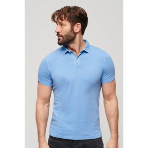 Superdry - Studios - Poloshirt - Blauw - Korte Mouw