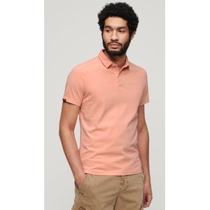 Superdry - Studios Jersey Polo - Roze - Katoen