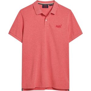 Superdry - Classic Pique Poloshirt - Korte Mouwen - Biologisch Katoen - Relaxed Fit