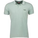 Superdry - Traditioneel Poloshirt - Groen - Biologisch Katoen