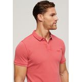 Superdry Vint Destroy Korte Mouw Poloshirt Roze M Man