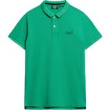 Boss - Groene Polo - Katoen - Contrastdetails