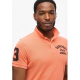 Superdry - Polo - Groen - Katoen - Relaxed Fit