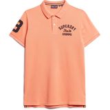 Superdry - Polo - Groen - Katoen - Relaxed Fit