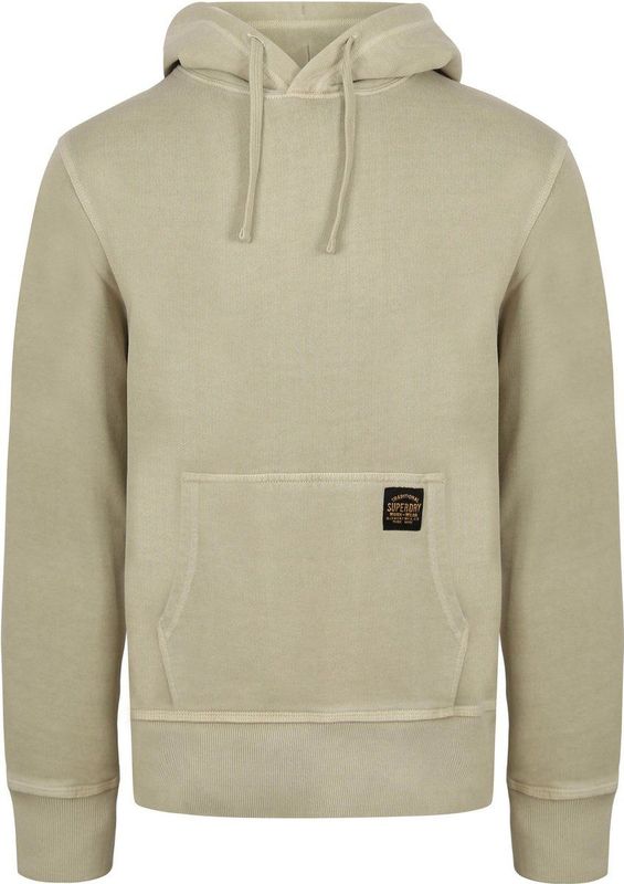 Superdry - Relaxed Hoodie - Oversized - Met Contrasterende Stiksels