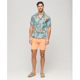 Superdry - Hawaï Shirt - T-shirt - Multicolor - Katoen - Korte Mouwen