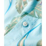 Superdry - Hawaï Shirt - T-shirt - Multicolor - Katoen - Korte Mouwen