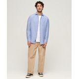 Superdry - Casual Linnen Overhemd - Lange Mouwen