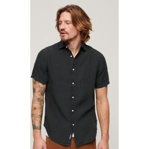 Ons Studios - Casual Linen Shirt - T-shirt - Groen - Linnen