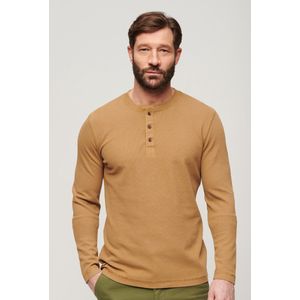 Superdry - Casual T-shirt - Camelbruin - 100% Katoen