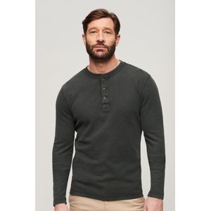 Superdry - T-shirt - Washed Black - 100% Katoen