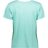 Superdry - Geborduurd T-shirt - Relaxed Fit - V-hals - Katoen-Lyocell - Zwart